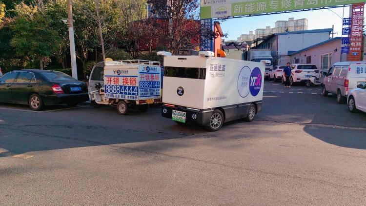 無人快遞車的首個“雙十一”：一天拉2000多件，快遞小哥效率翻倍收入增長