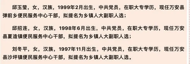3名95后大專學歷女干部被提拔副科，看不明白的“程序”