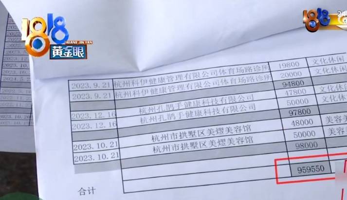 杭州75歲孤寡老人在美容店消費96萬元，市監局、商務局介入調查