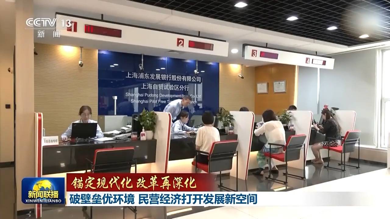 錨定現代化 改革再深化丨破壁壘優環境 民營經濟打開發展新空間