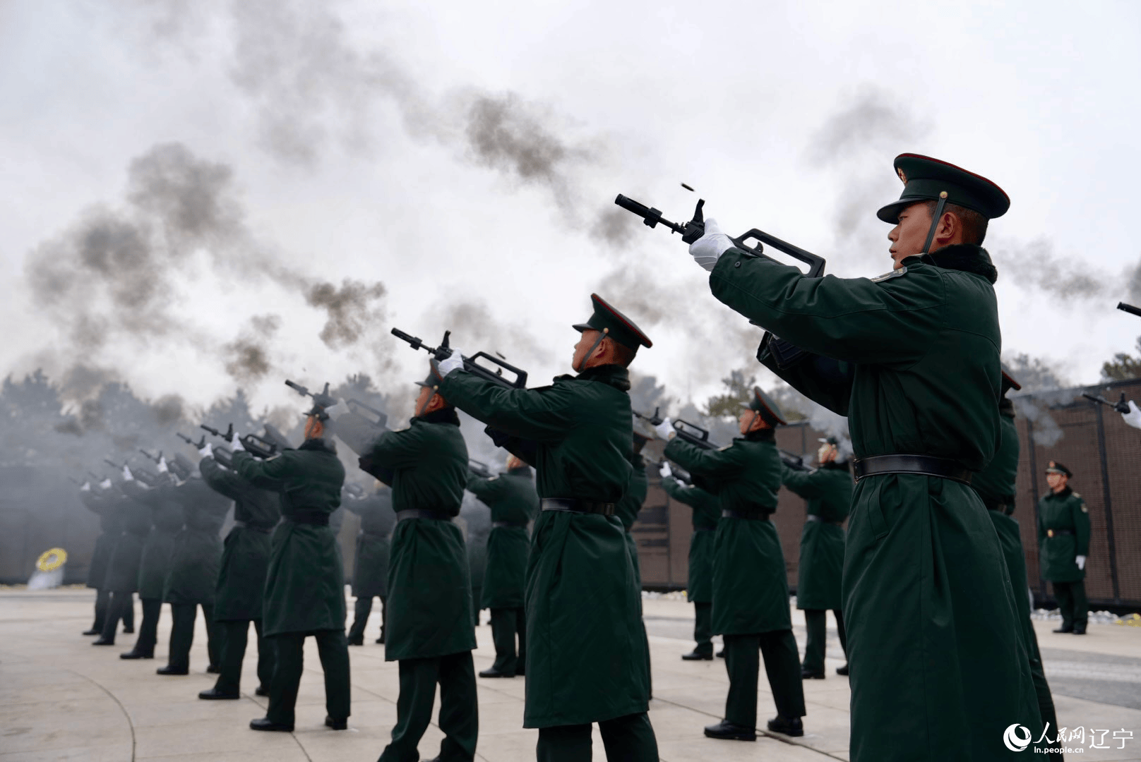 第十一批在韓中國人民志愿軍烈士遺骸安葬儀式在沈陽舉行