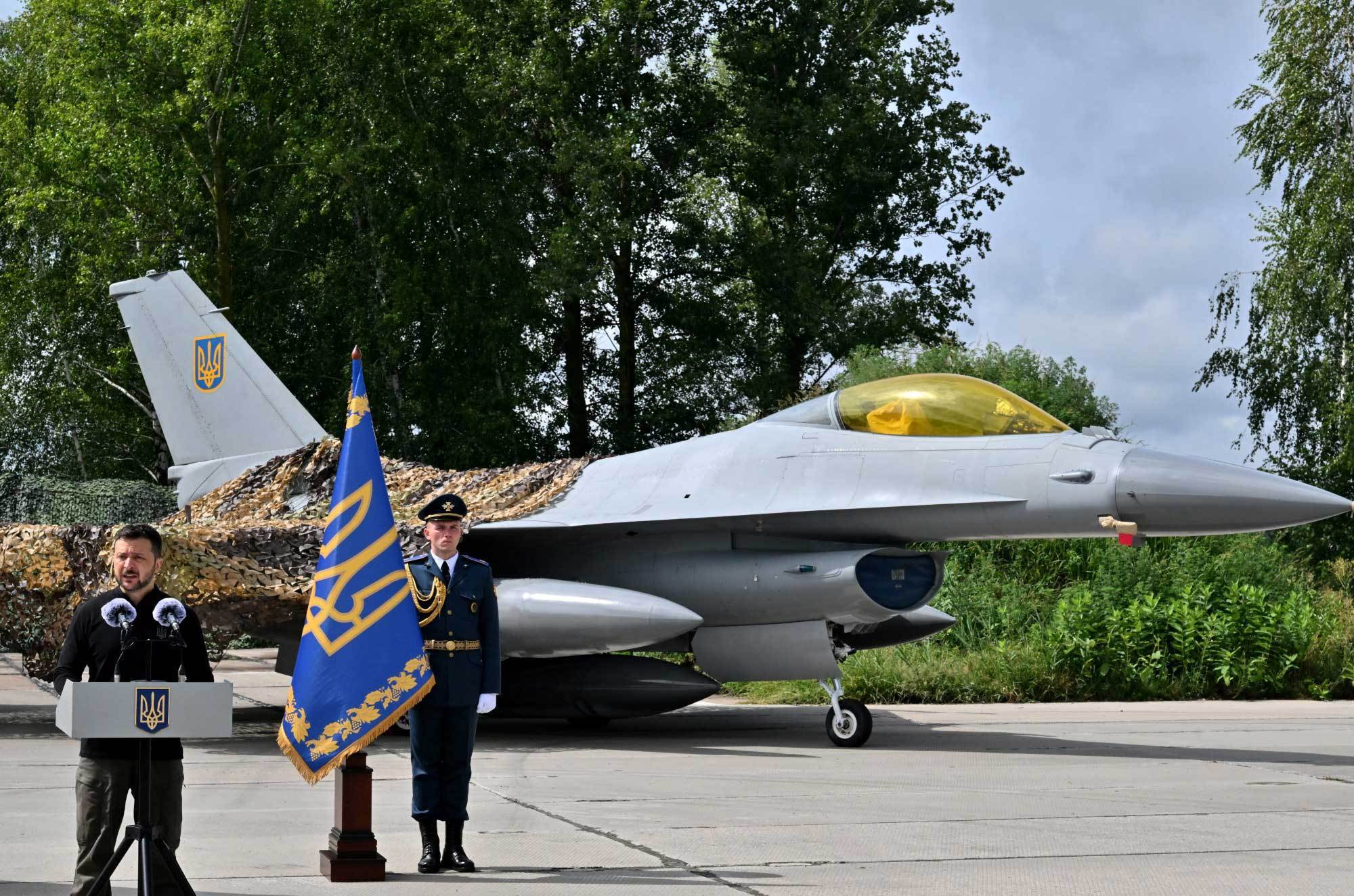 俄官員：擊落一架烏軍F-16戰機