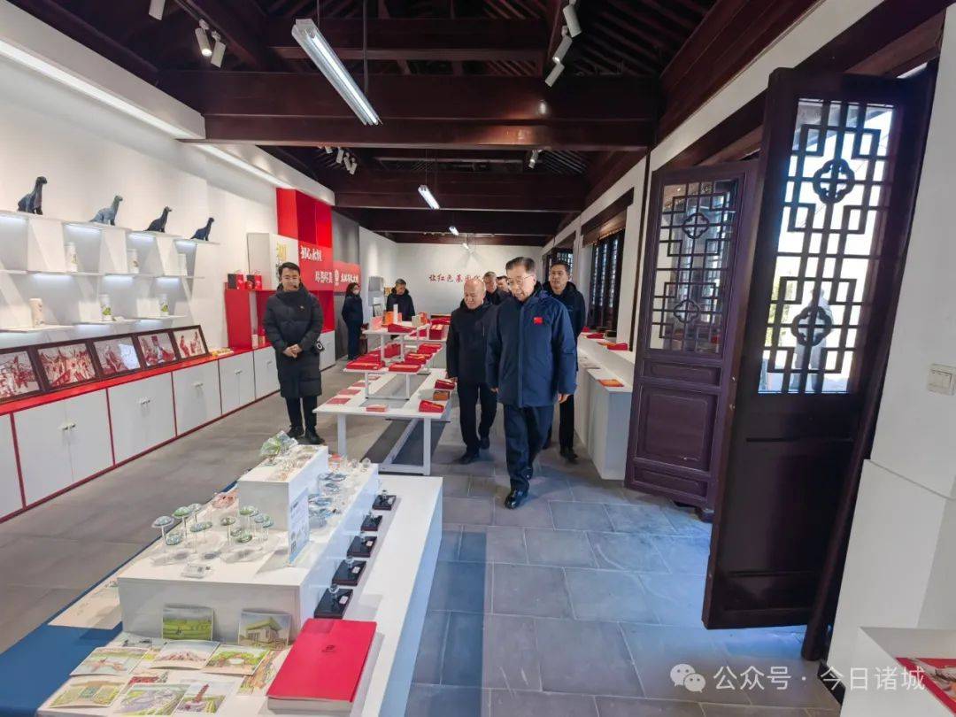張江汀到諸城市調研紅色文化保護傳承工作