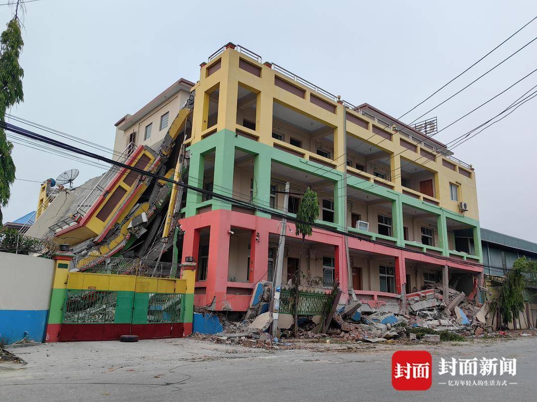 地震救援黃金72小時已過 曼德勒一處倒塌酒店尚埋著多名中國務工者｜封面頭條