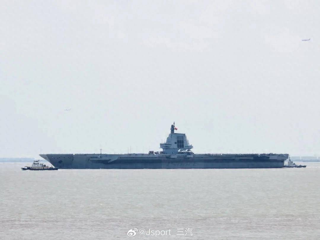 “福建”艦第7次海試走出“詭異航跡”，已完成“抗沖擊試驗”？