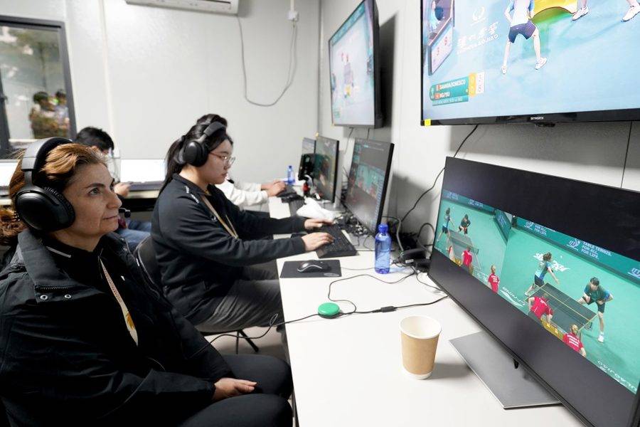 王楚欽：“我的眼睛就是尺”！用科技自證，“中國鷹眼”系統助力世乒賽公平