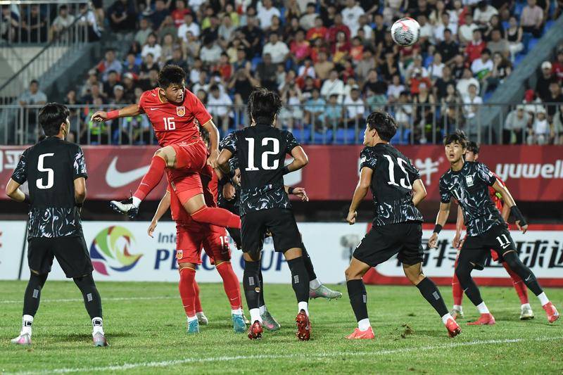 中國U16男足2分鐘2球3-4韓國隊 獲“和平杯”季軍