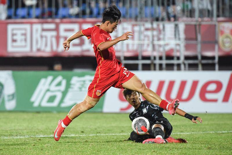 中國U16男足2分鐘2球3-4韓國隊 獲“和平杯”季軍